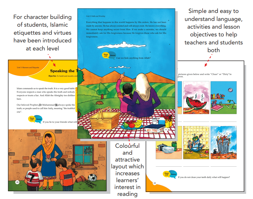 Islamic Studies for Grade Two - Bookmark Publishing Pvt. Ltd