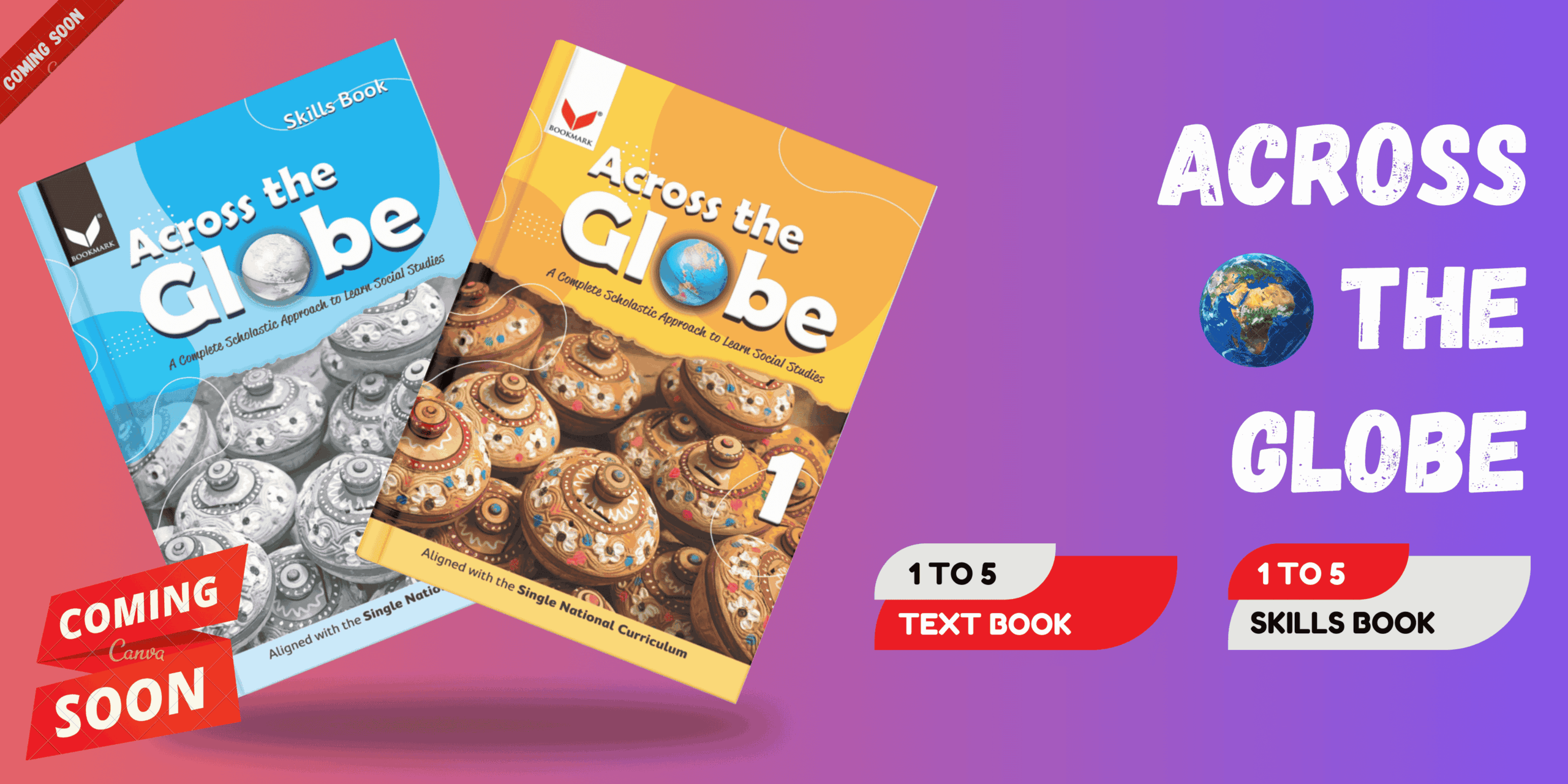 Coming Soon Across The Globe — Textbooks & Skills Books for Primary Students (Grades 1–5)