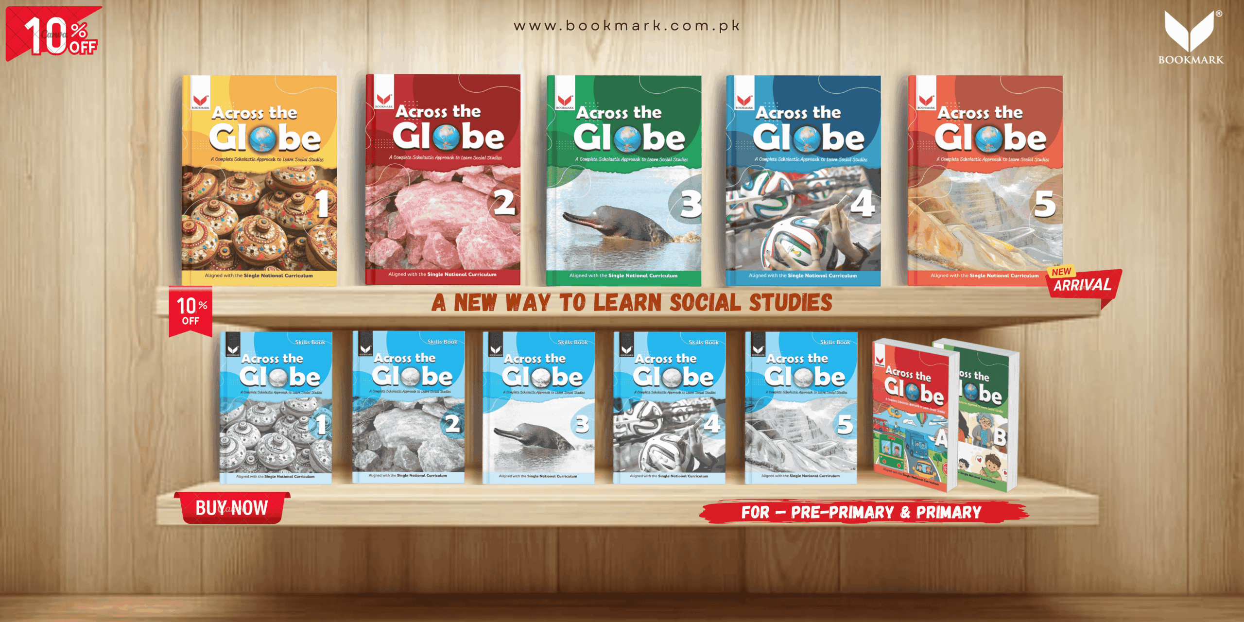 Pakistan’s One of The Best Social Studies Book – Across the Globe – Fun & Meaningful Learning for Children