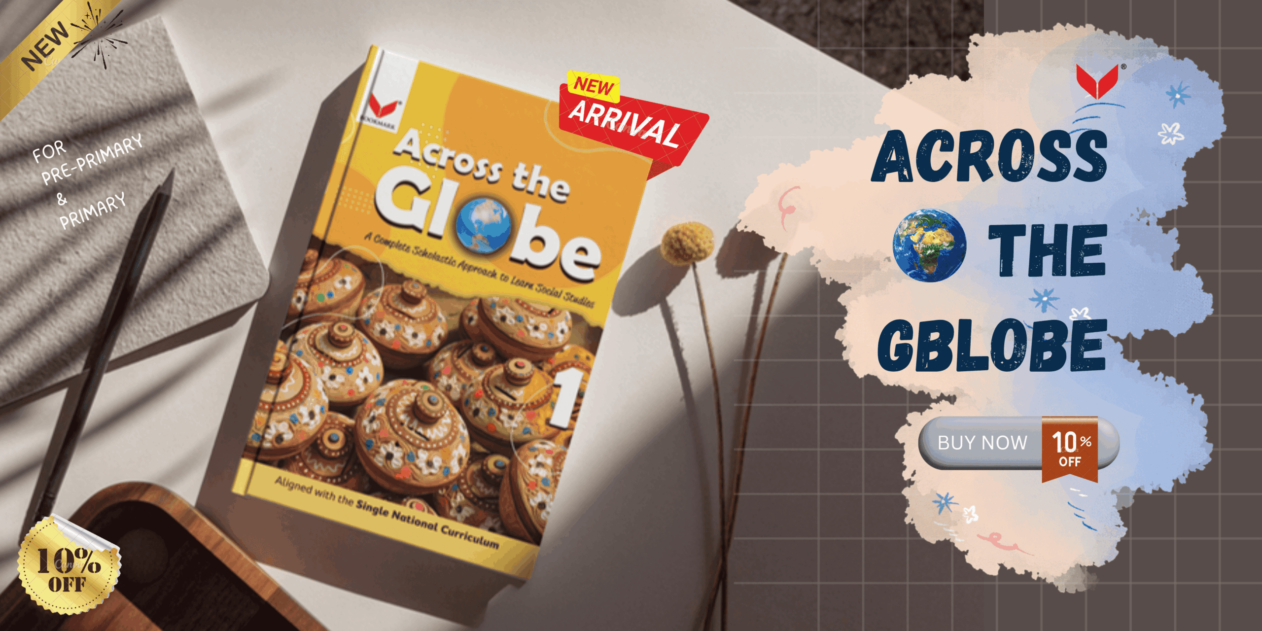 (ATG) Across the Globe Book Series | Inspiring Young Minds from Pre-Primary to Grade 5