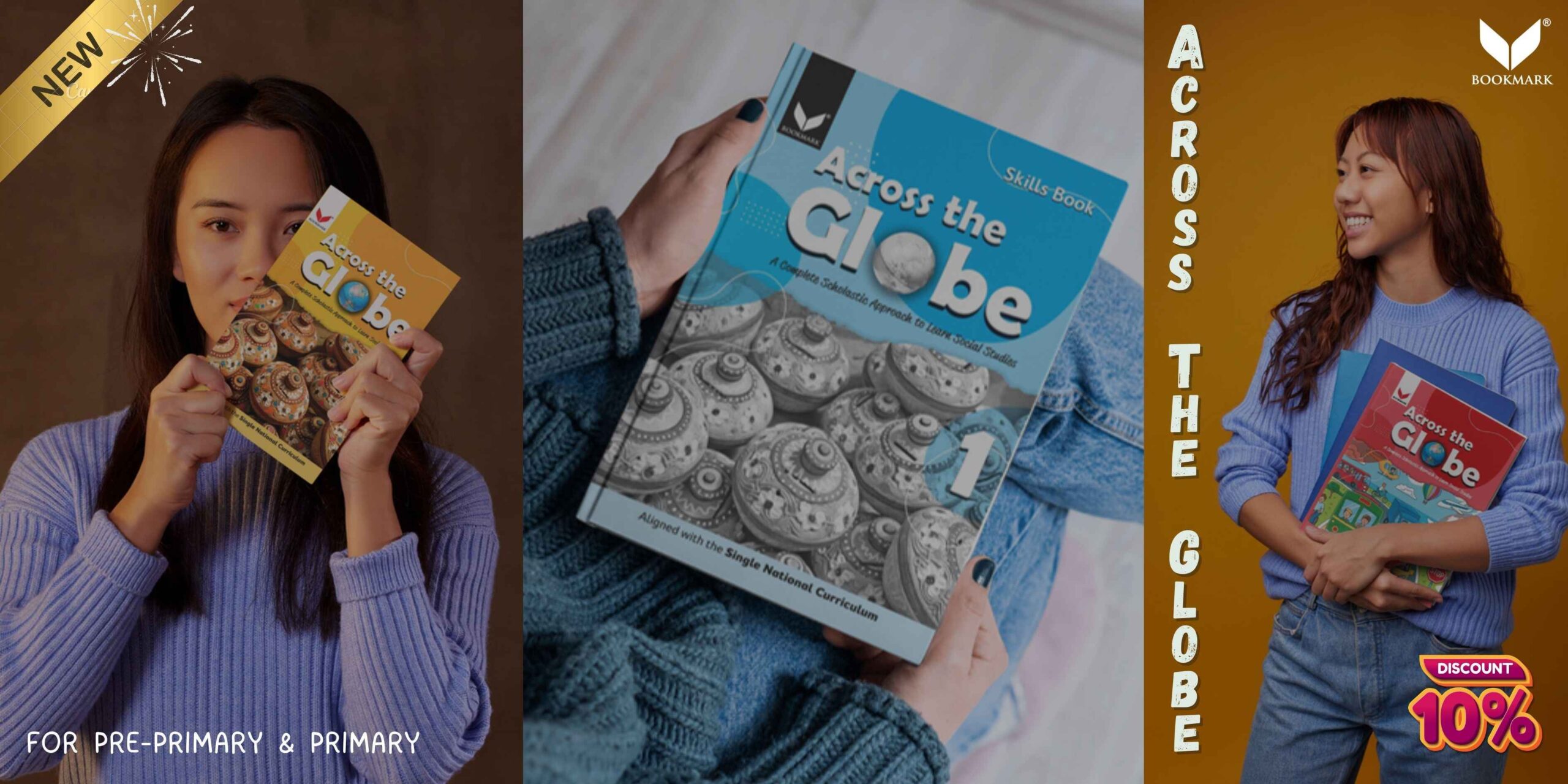 Top Social Studies Book in Pakistan – Across the Globe Series for Pre-Primary to Grade 5