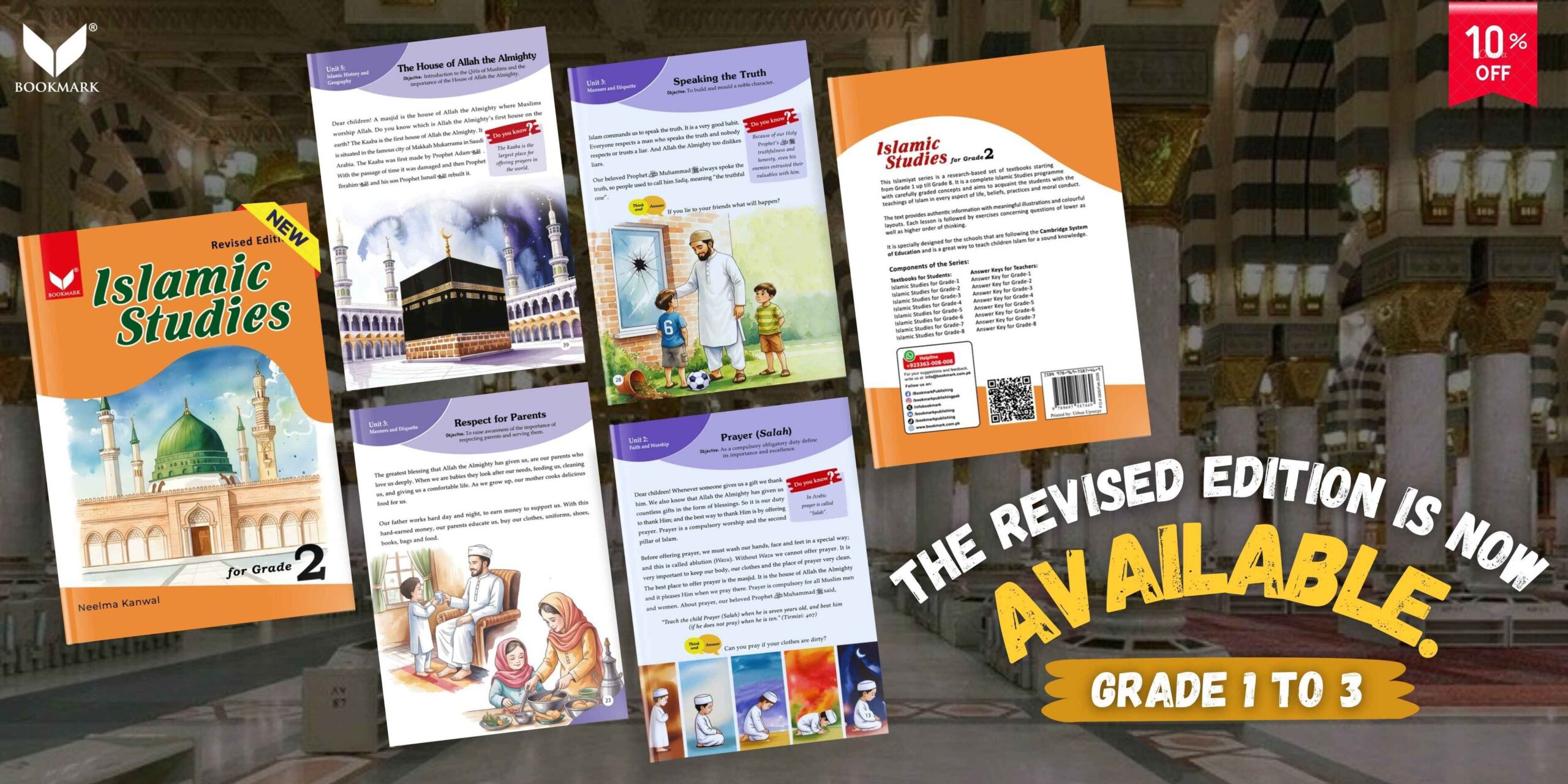 Islamic Studies Grade 2 – Understanding Islam in Everyday Life | Revised Edition By Bookmark Publishing