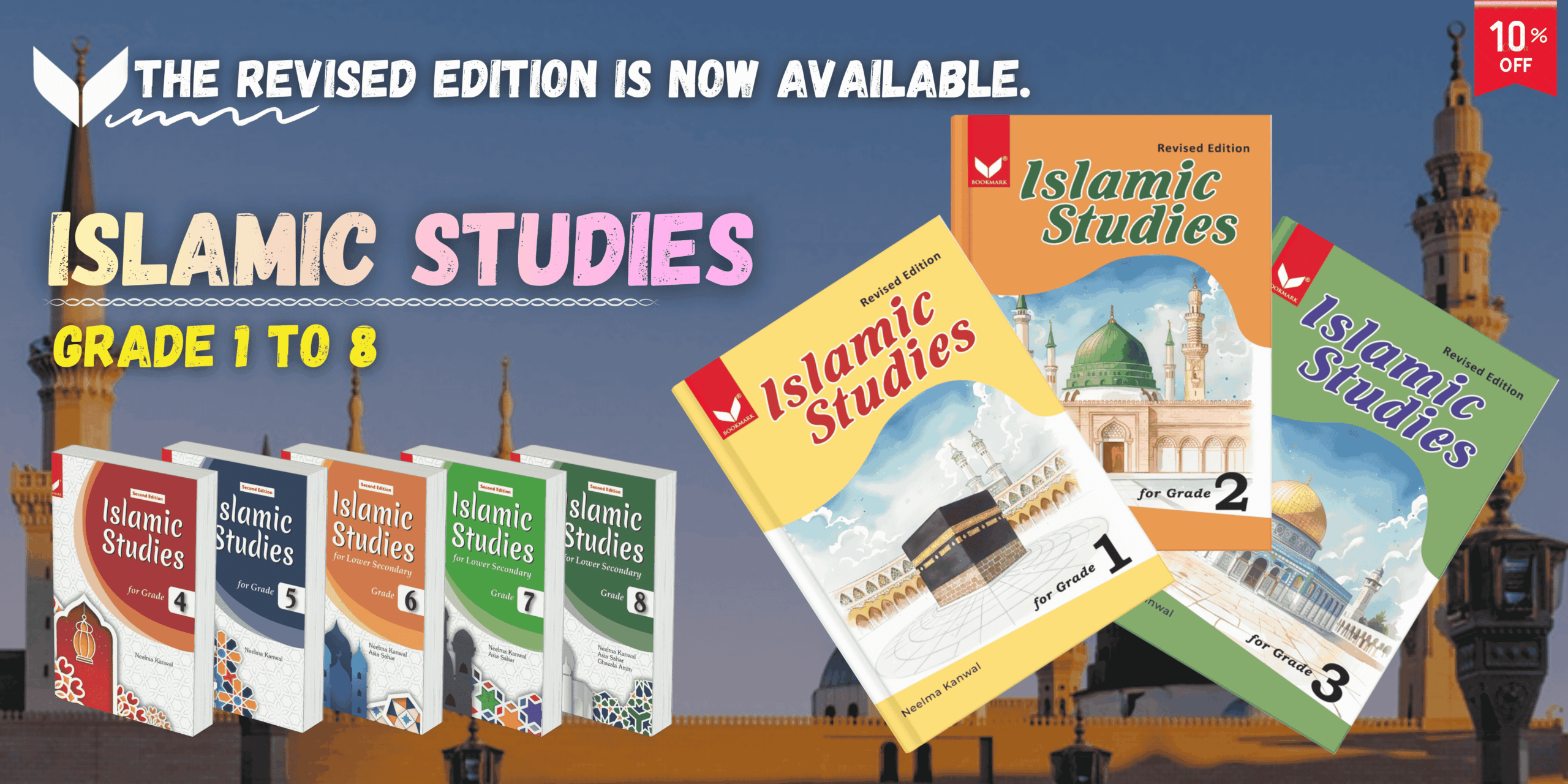 Islamic Studies Revised Edition by Bookmark (Grade 1–3) Now Available | Grade 4–5 Coming Soon
